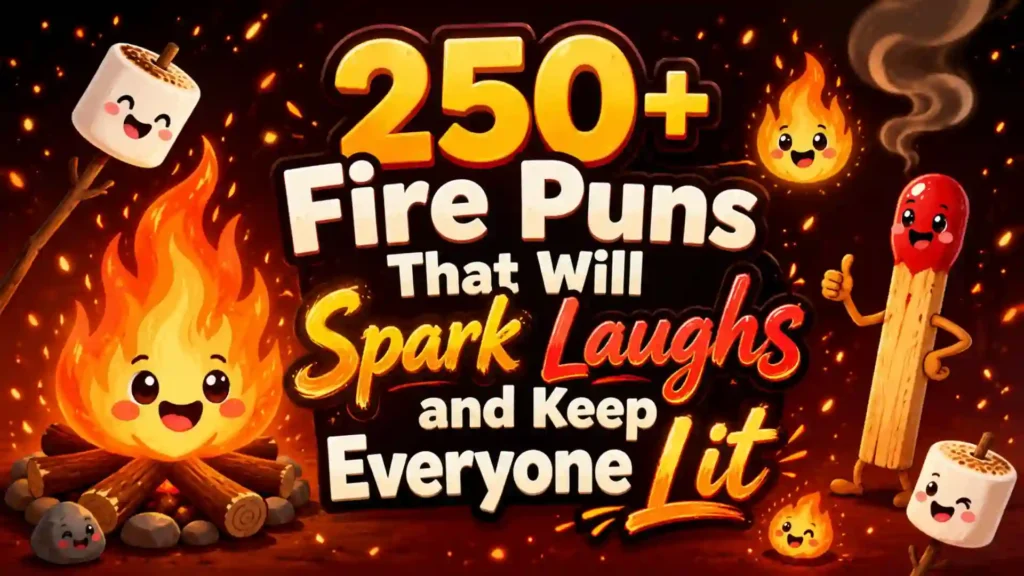 250+ Fire Puns That Will Spark Laughs and Keep Everyone Lit