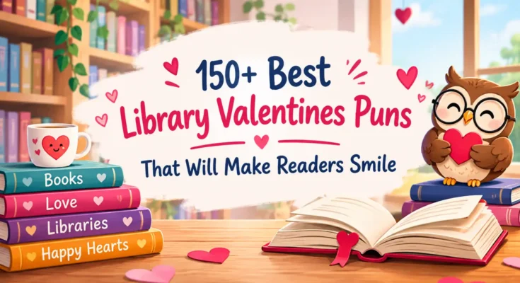 150+ Best Library Valentines Puns That Will Make Readers Smile