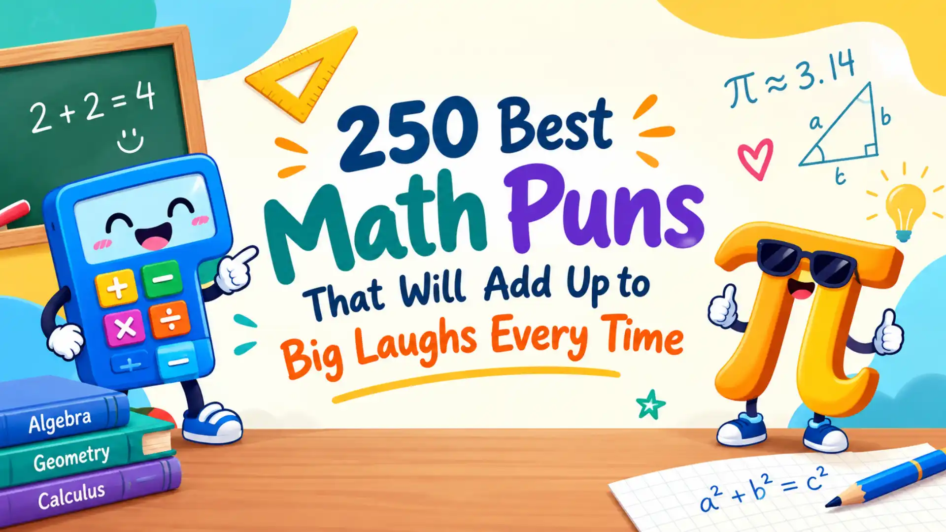 250 Best Math Puns That Will Add Up to Big Laughs Every Time