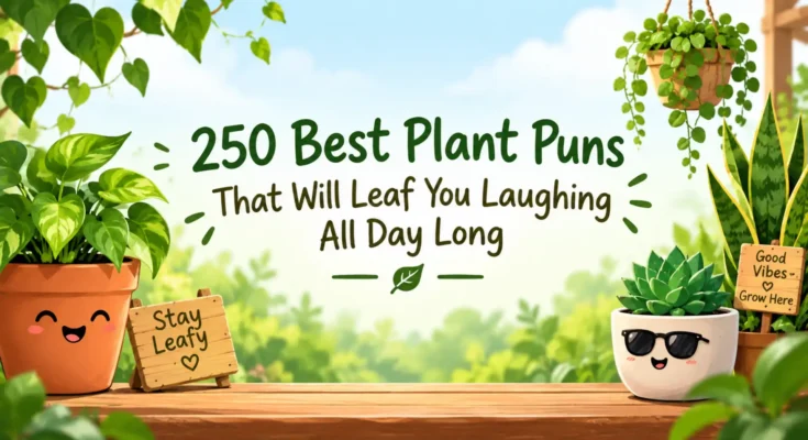 250 Best Plant Puns That Will Leaf You Laughing All Day Long