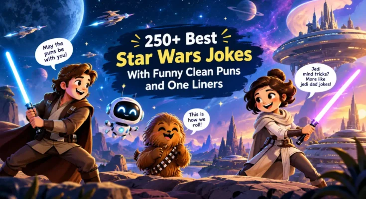 250+ Best Star Wars Jokes With Funny Clean Puns and One Liners