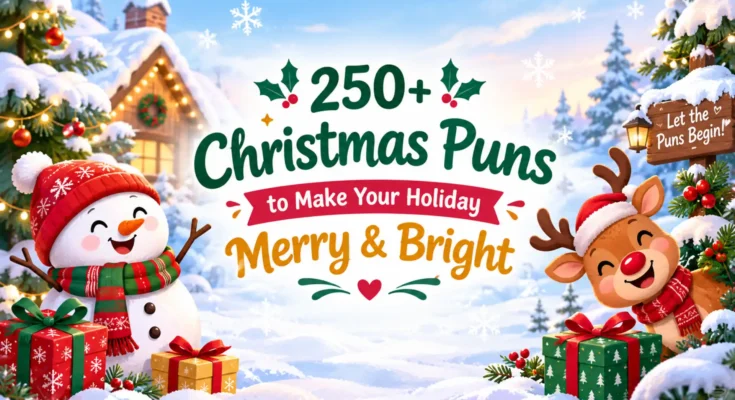 250+ Christmas Puns to Make Your Holiday Merry & Bright
