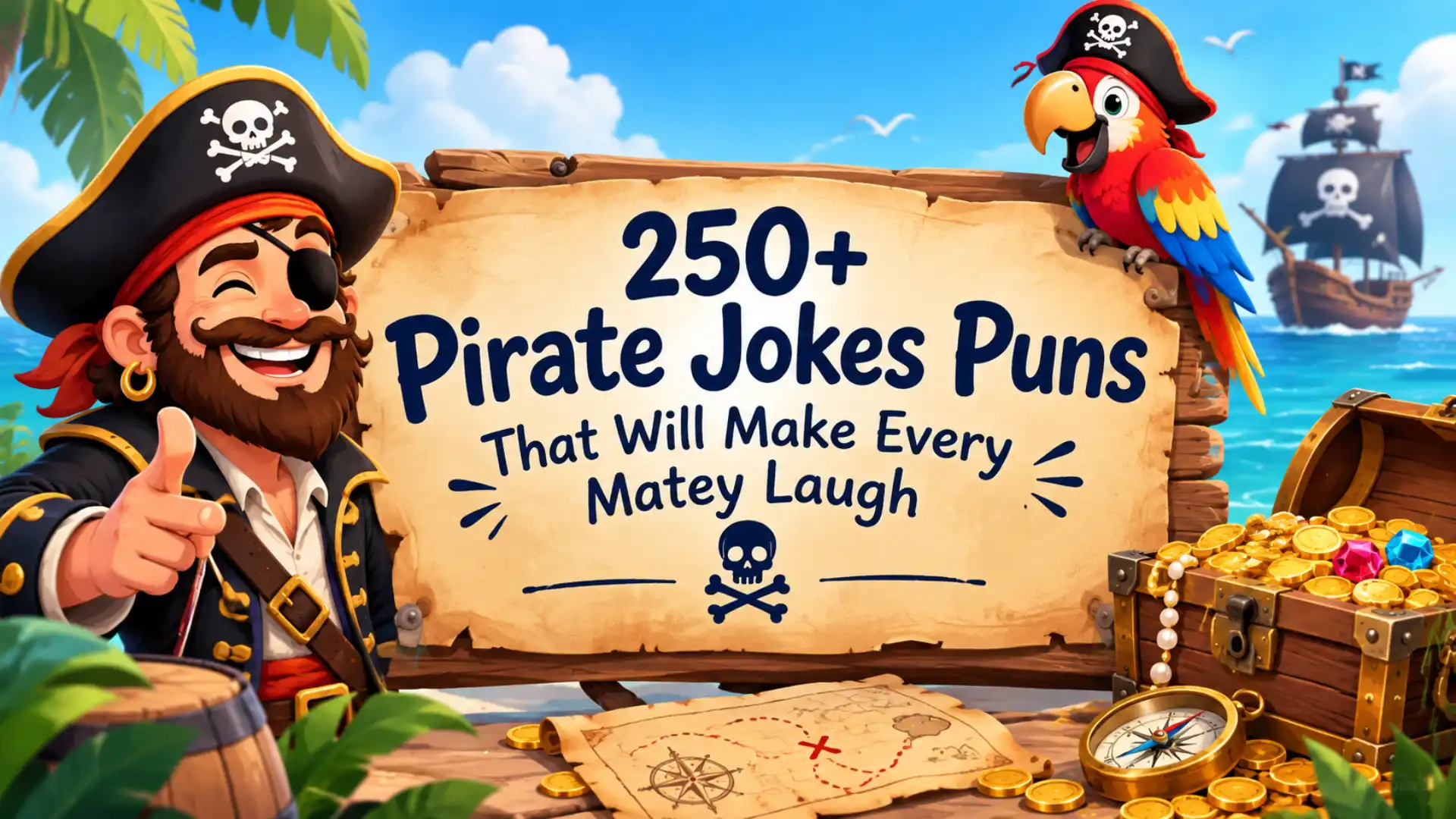 250+ Pirate Jokes Puns That Will Make Every Matey Laugh