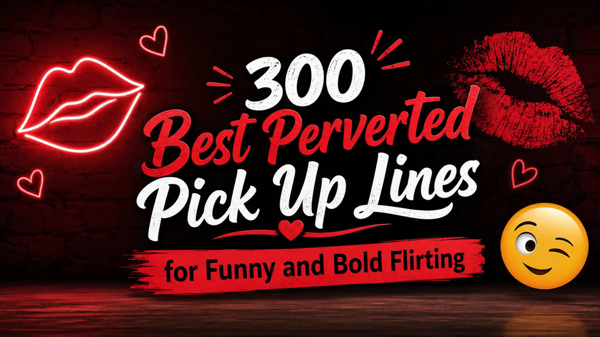 300 Best Perverted Pick Up Lines for Funny and Bold Flirting