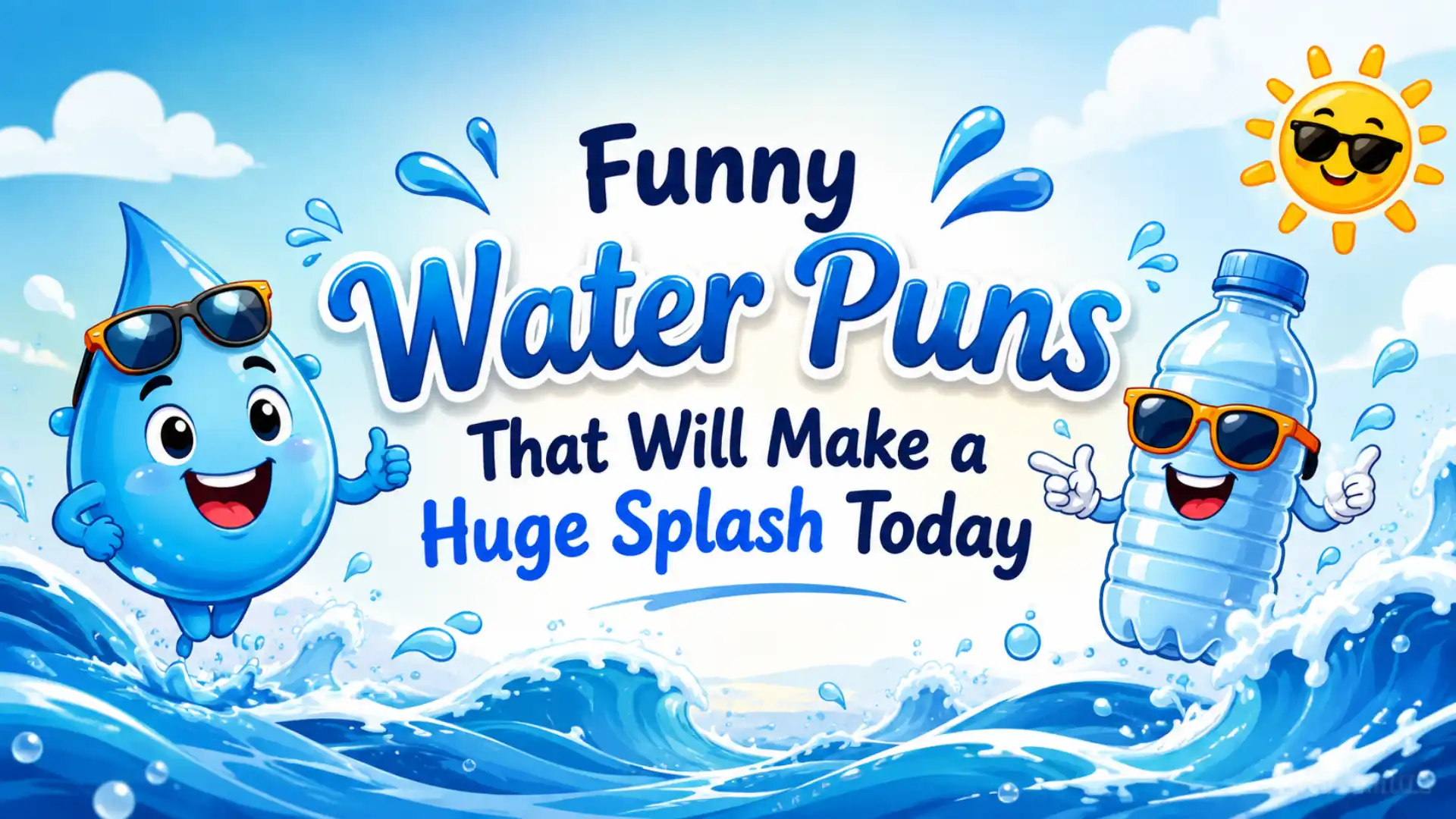 Funny Water Puns That Will Make a Huge Splash Today
