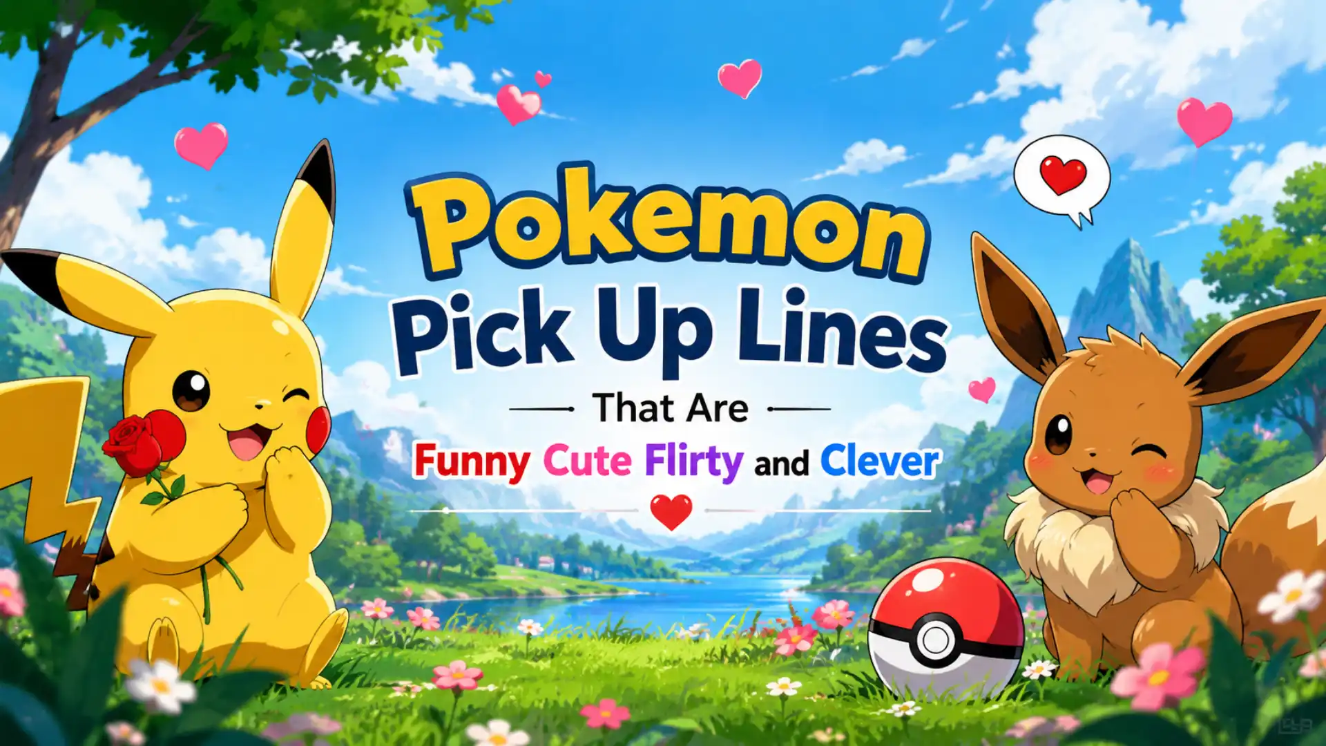 Pokemon Pick Up Lines That Are Funny Cute Flirty and Clever