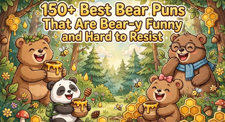150+ Best Bear Puns That Are Bear-y Funny and Hard to Resist