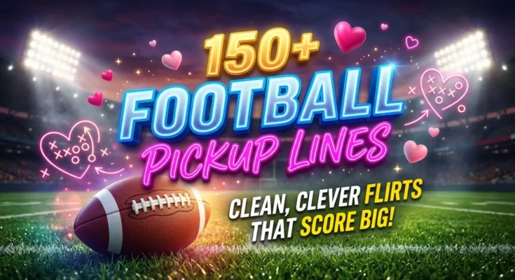 150+ Football Pickup Lines Clean Clever Flirts That Score Big