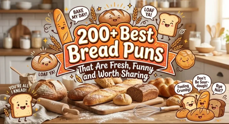 200+ Best Bread Puns That Are Fresh Funny and Worth Sharing