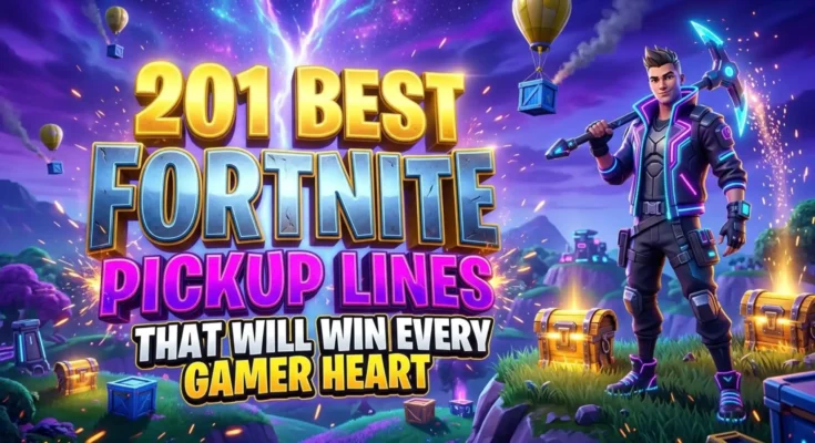 201 Best Fortnite Pickup Lines That Will Win Every Gamer Heart