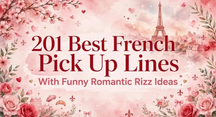 201 Best French Pick Up Lines With Funny Romantic Rizz Ideas