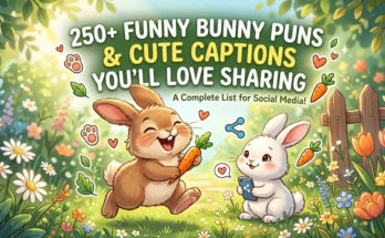 250+ Funny Bunny Puns and Cute Captions You’ll Love Sharing